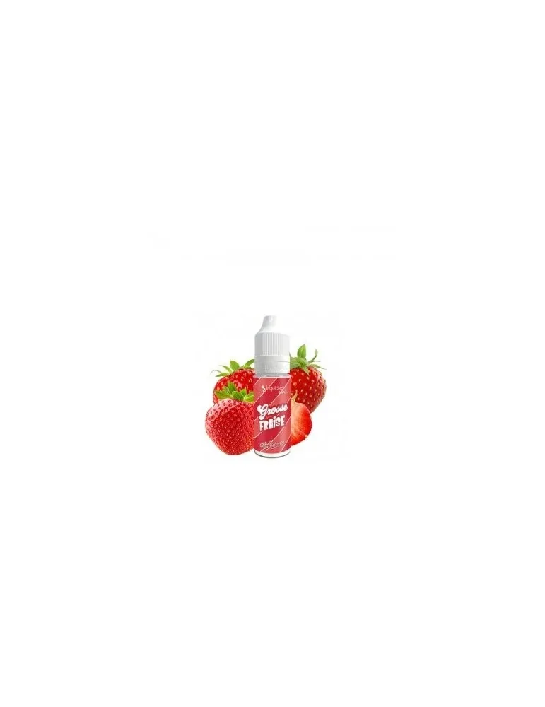 Grosse Fraise 10 ml 6 mg E-liquid - Wpuff Flavors by LiquidÃ©o