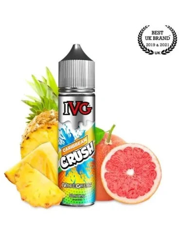 IVG Prefilled 60ml 20mg Nic Salt CARIBBEAN CRUSH 50/50 E-liquid