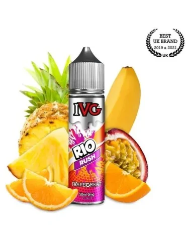 IVG Prefilled 20mg 60ml Nic Salt RIO RUSH 50/50 E-liquid