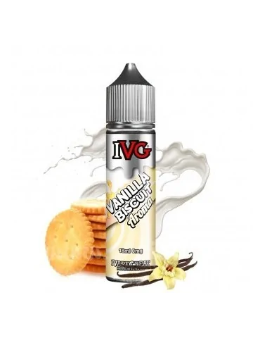 IVG Prefilled 60ml 20mg Nic Salt Vanilla Biscuit 50/50 E-liquid