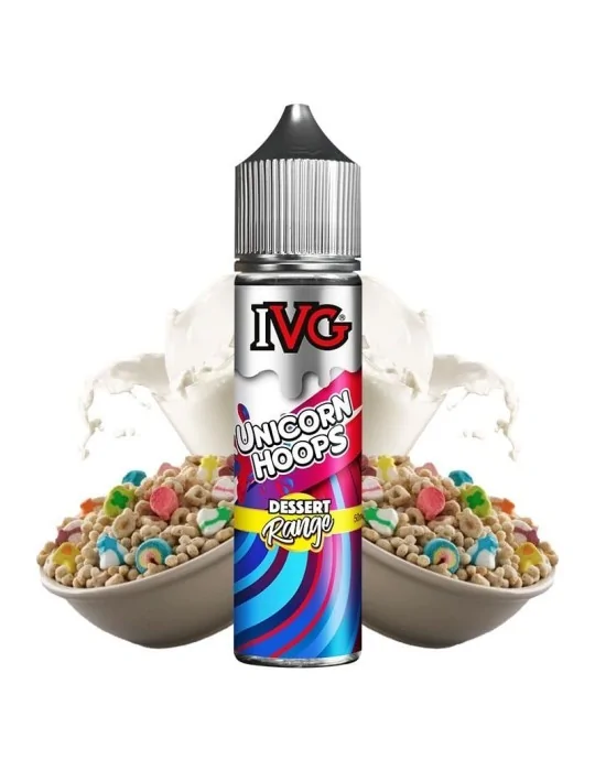 IVG Prefilled 60ml 20mg Nic Salt Unicorn Hoops 50/50 E-liquid