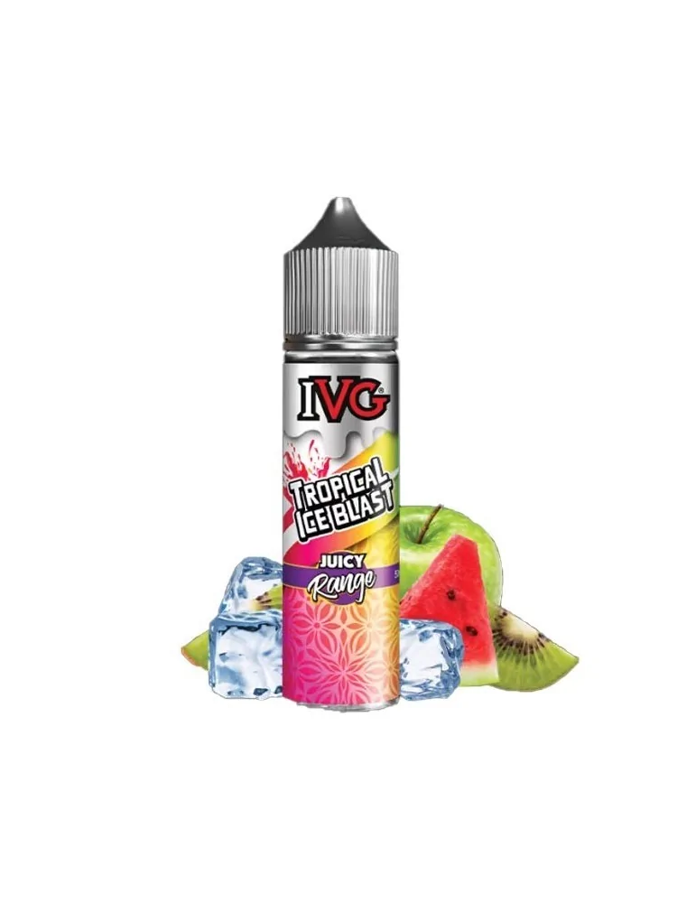 IVG Prefilled 60ml 20mg Nic Salt Tropical Ice Blast 50/50 E-liquid