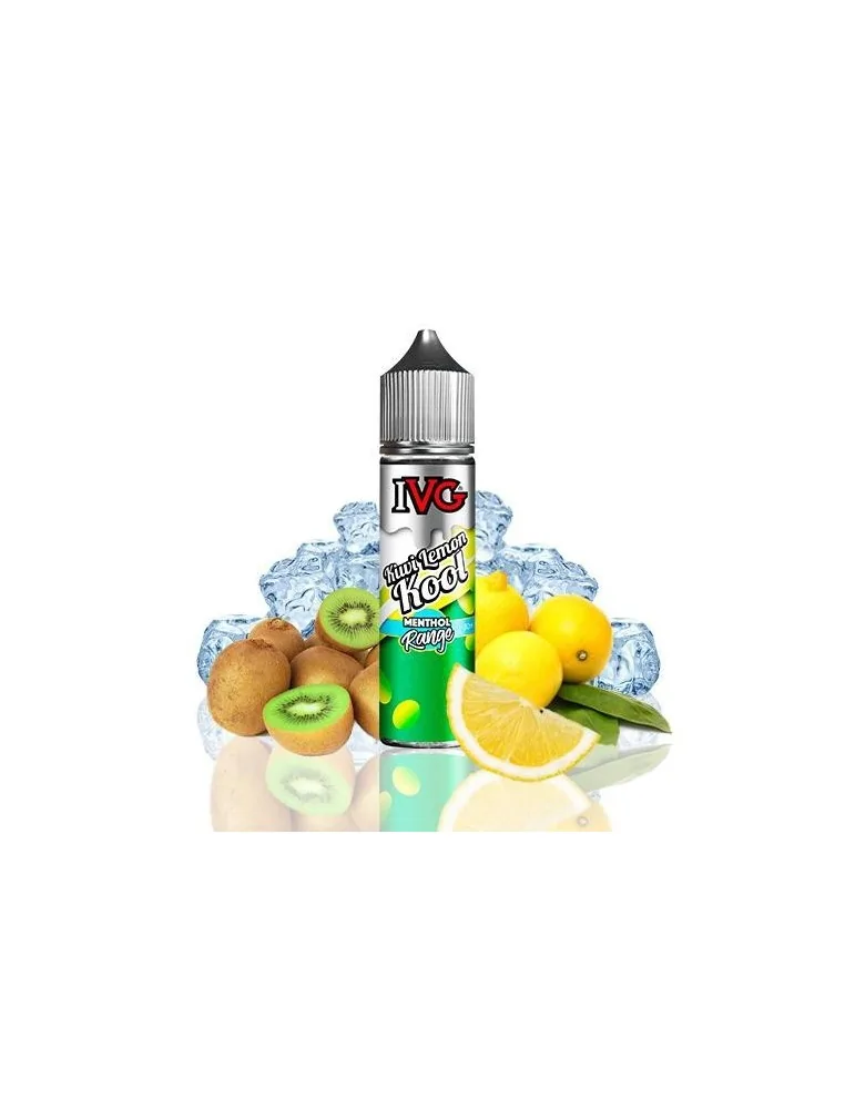 IVG Kiwi Lemon Kool Nicotine Salt E-liquid - Icy Fusion of Kiwi and Lemon!