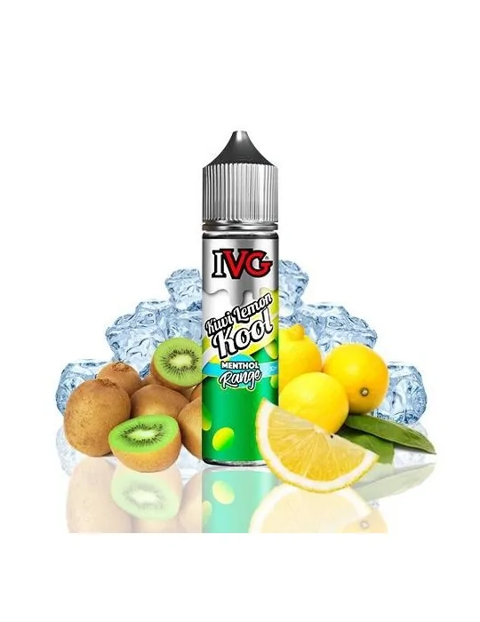 IVG Kiwi Lemon Kool Nicotine Salt E-liquid - Icy Fusion of Kiwi and Lemon!