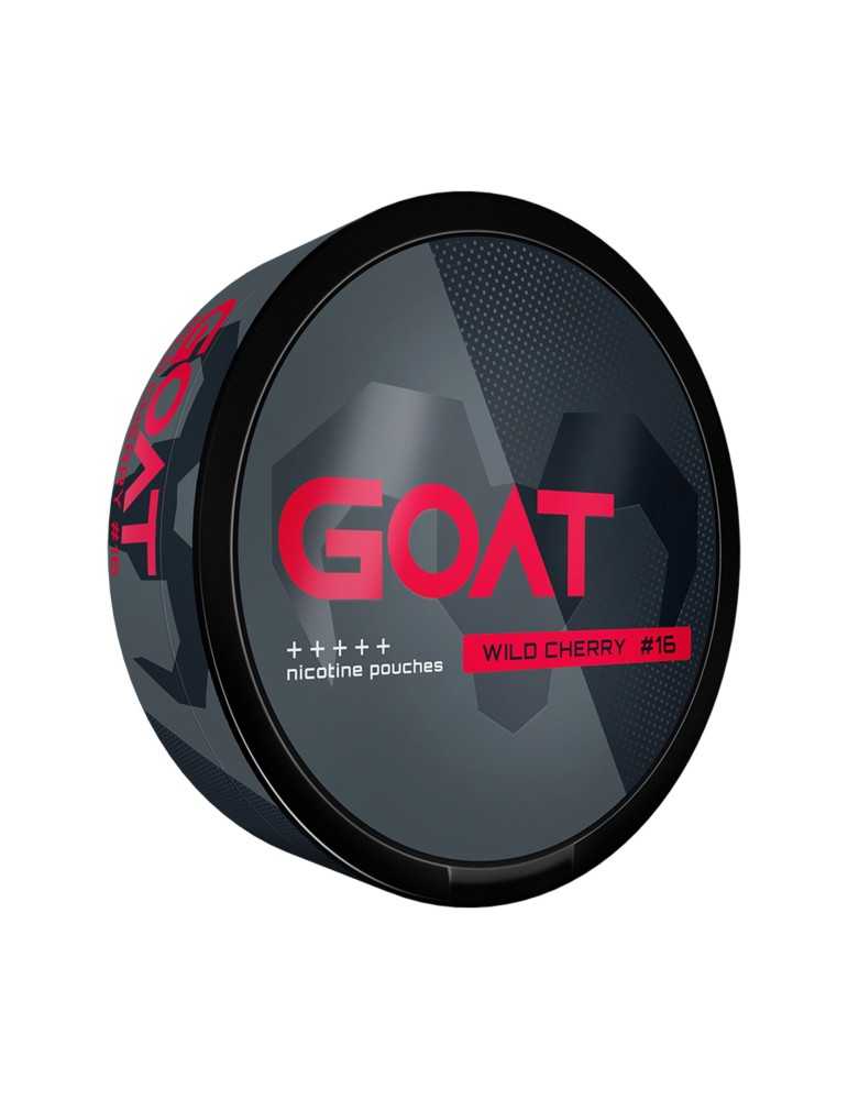 Snus GOAT Wild Cherry Nicotine Pouches - Unleash the Untamed Flavor