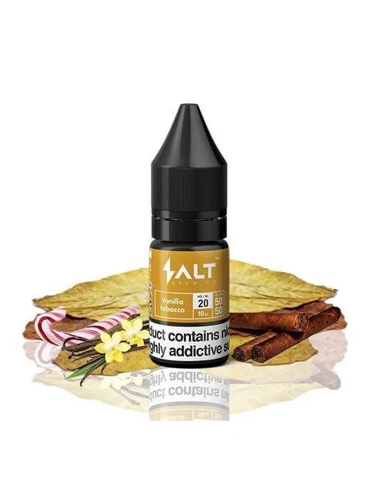 Salt Brew Vanilla Tobacco 10ml 20 mg nicsalt e-liquid