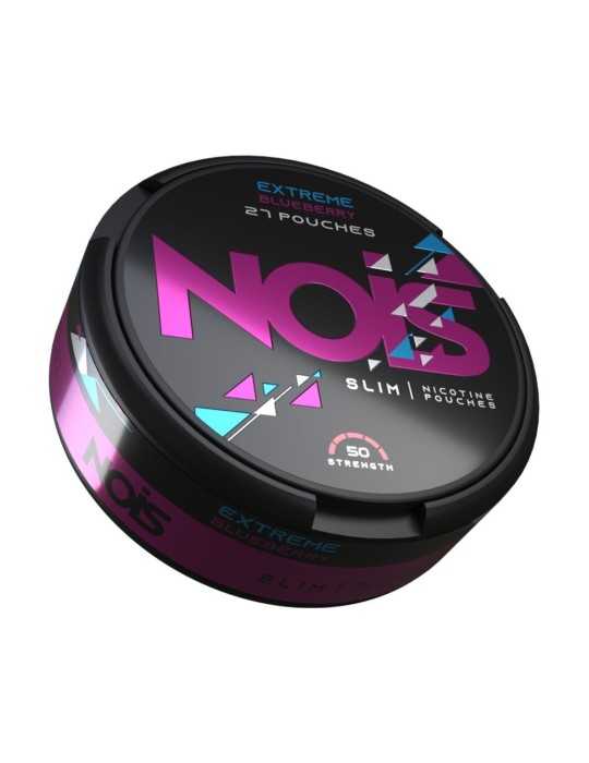 Snus NOIS Extreme Blueberry 50mg Nicotine Pouches