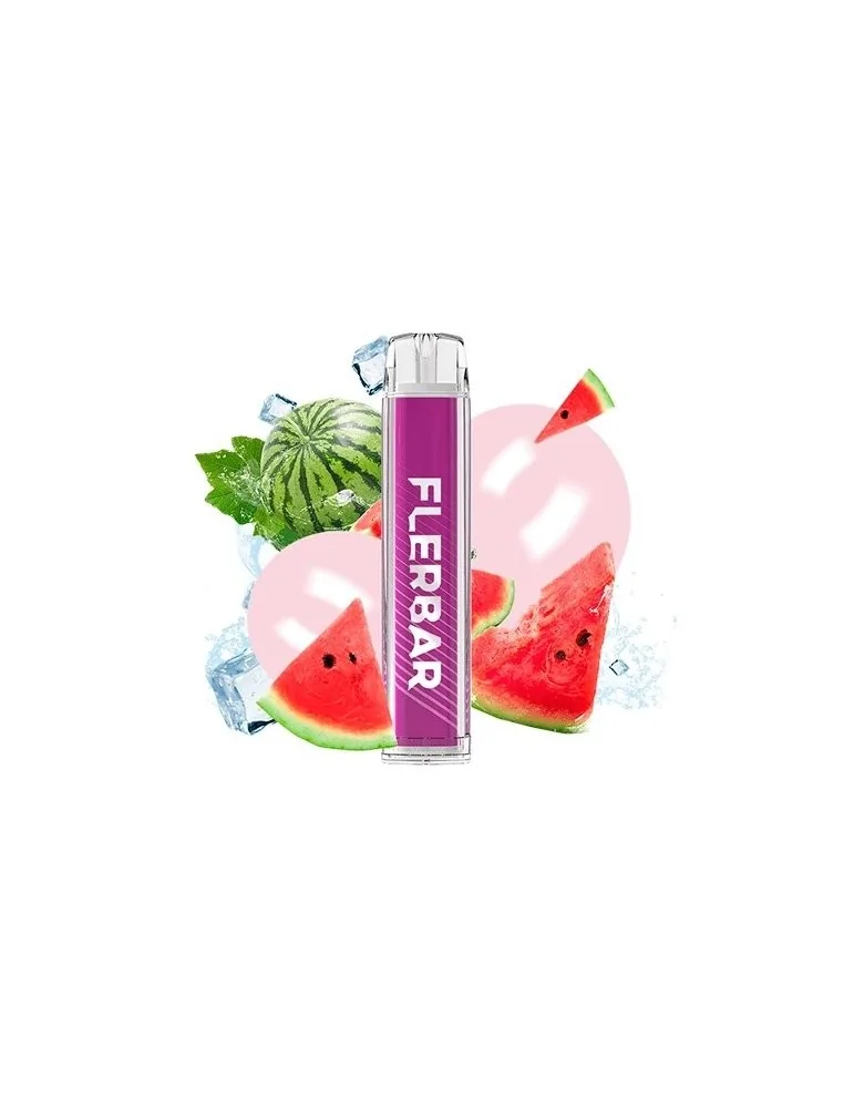 Flerbar Disposable Vape Chewy Watermelon 20mg 600 Puffs